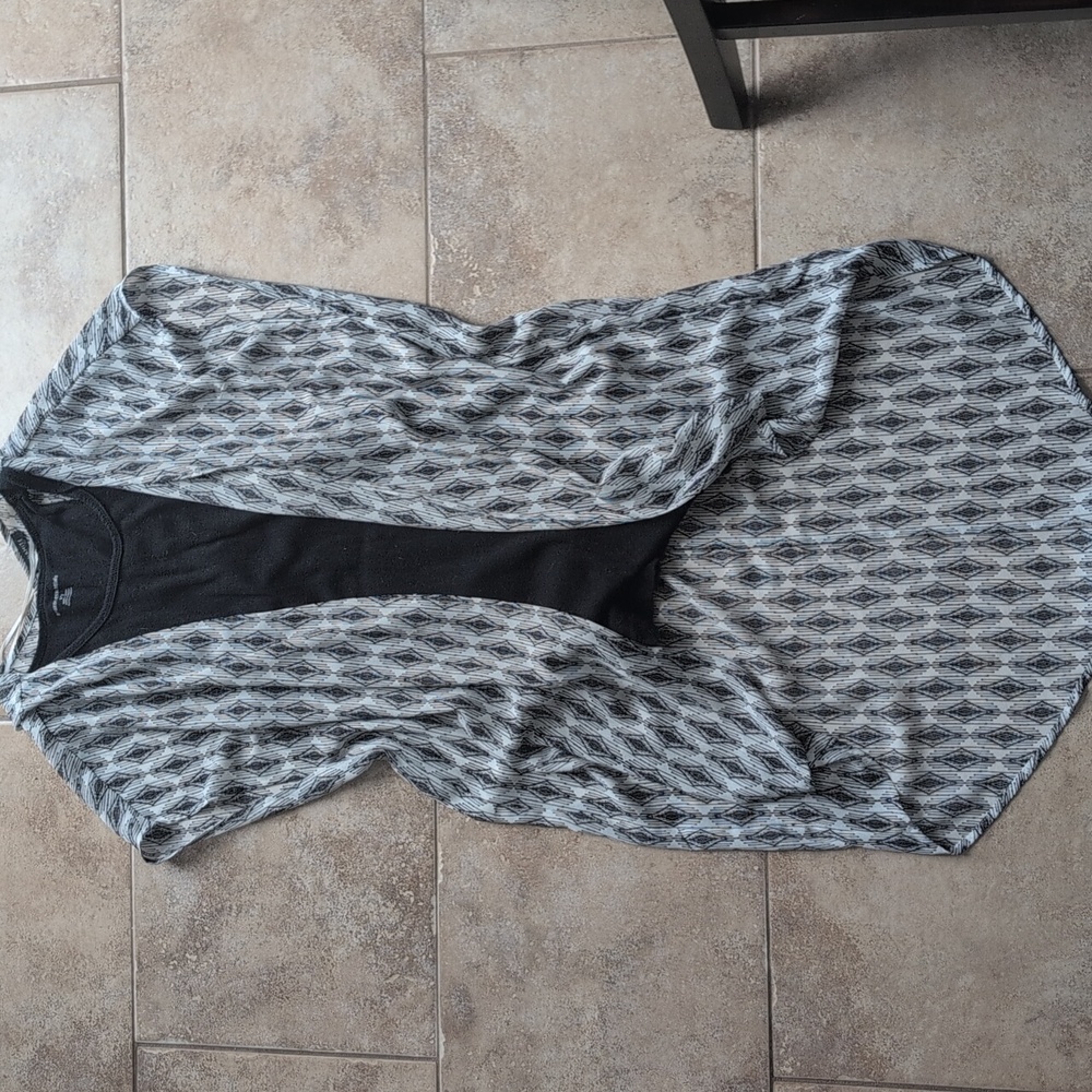 Dynamite Summer Vest Geometric Print